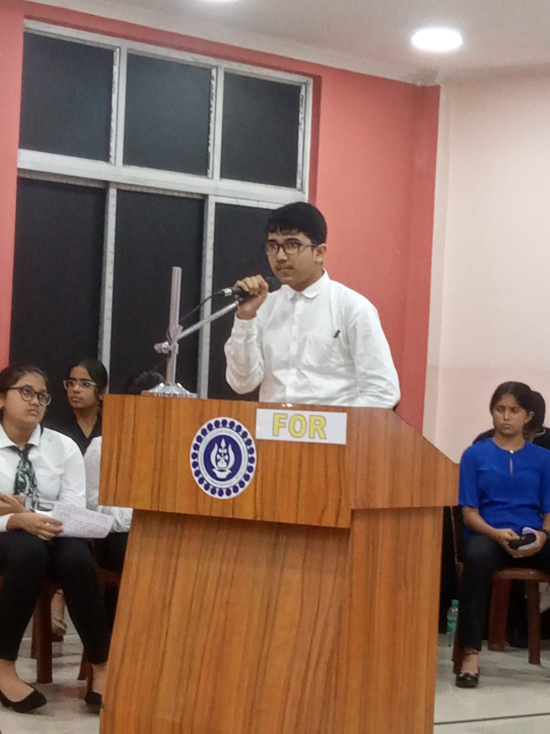 THE FRANK ANTHONY MEMORIAL ALL-INDIA INTER-SCHOOL DEBATE COMPETITION Category 2 Stage 1 2