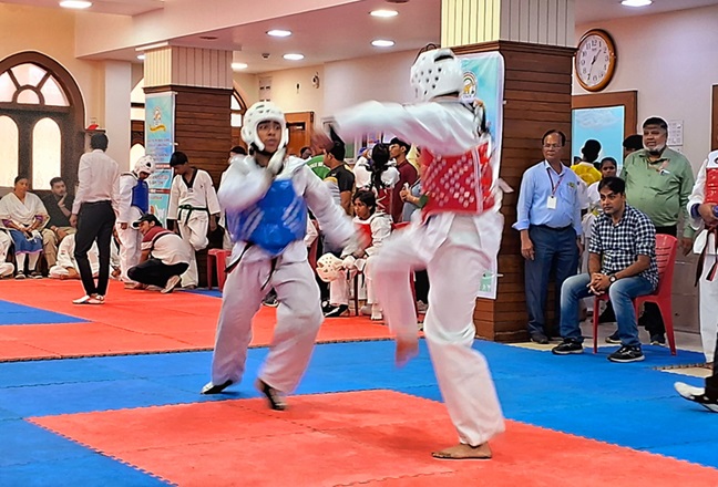 CISCE TAEKWONDO TOURNAMENT 2024 1 