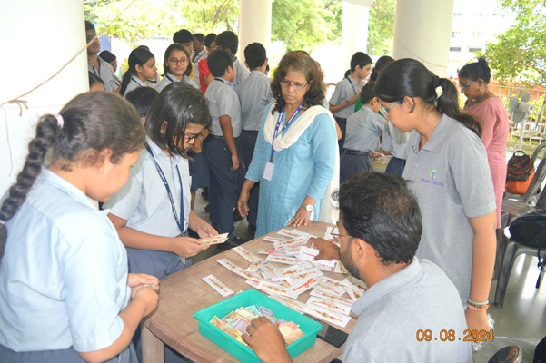 SALE  OF RAKHIS CRAFTED BY SPECIAL CHILDREN 2