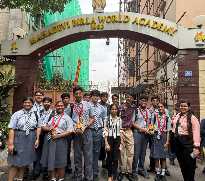 Nirmaan 2025 – Mahadevi Birla World Academy Business Fest 1 