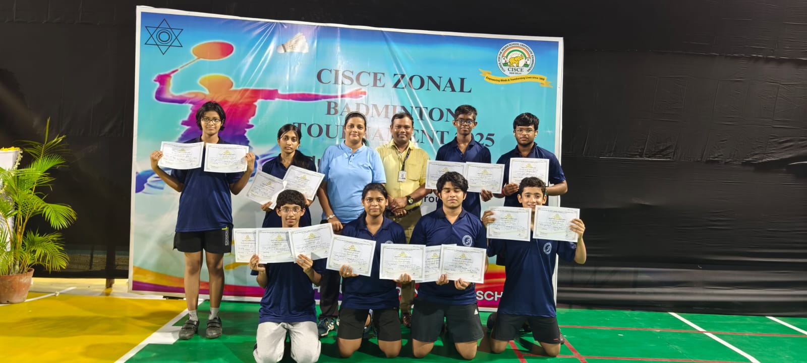 CISCE Zonal Badminton Competition 2025 1 