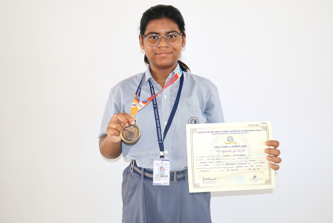 CISCE Games and Sports (Nationals) 2025 1 