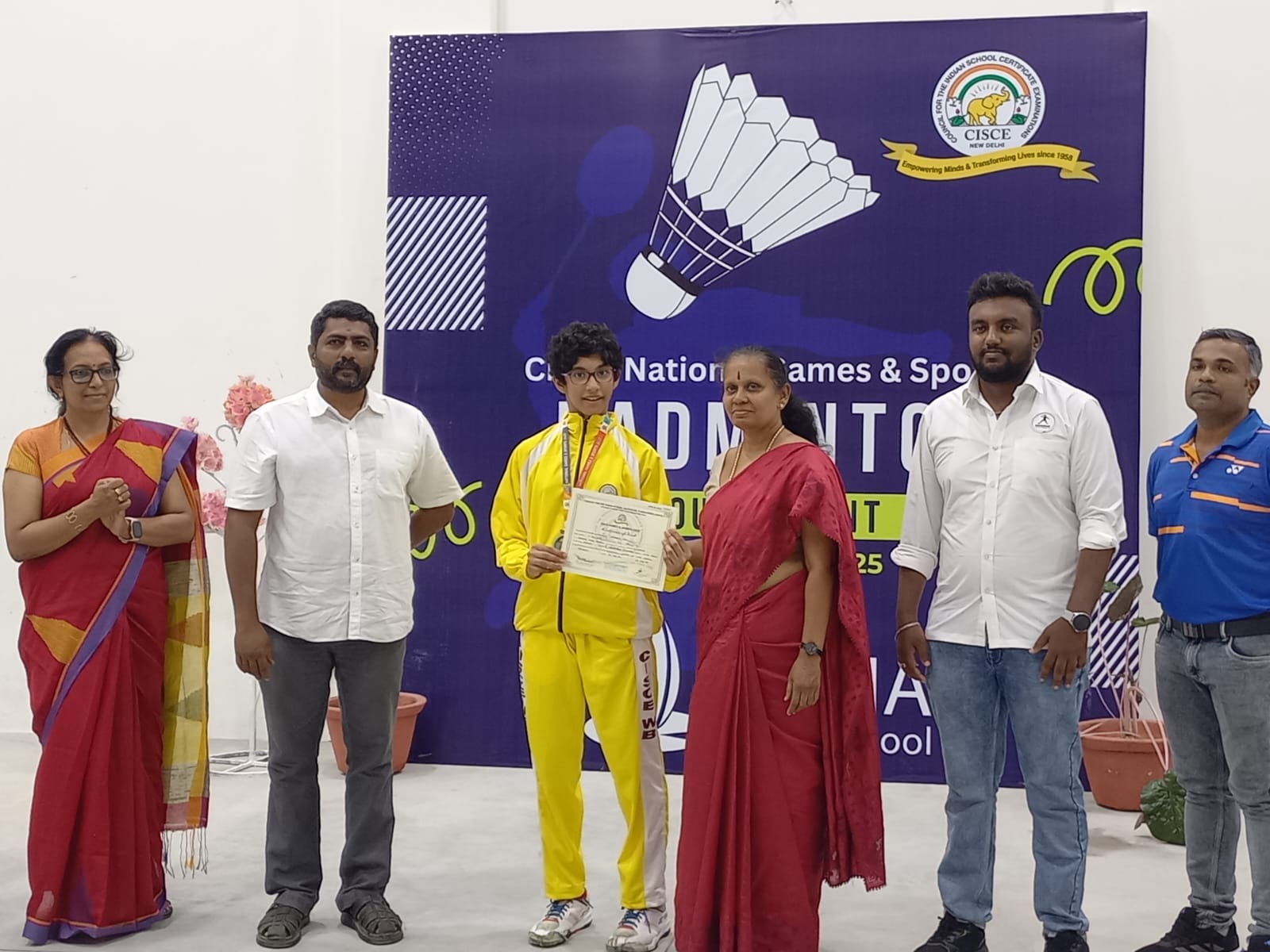 CISCE Games & sports 2025 National level 2