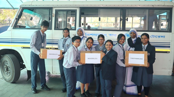 Outreach Programme by GHS with The Missionaries of Charity 2