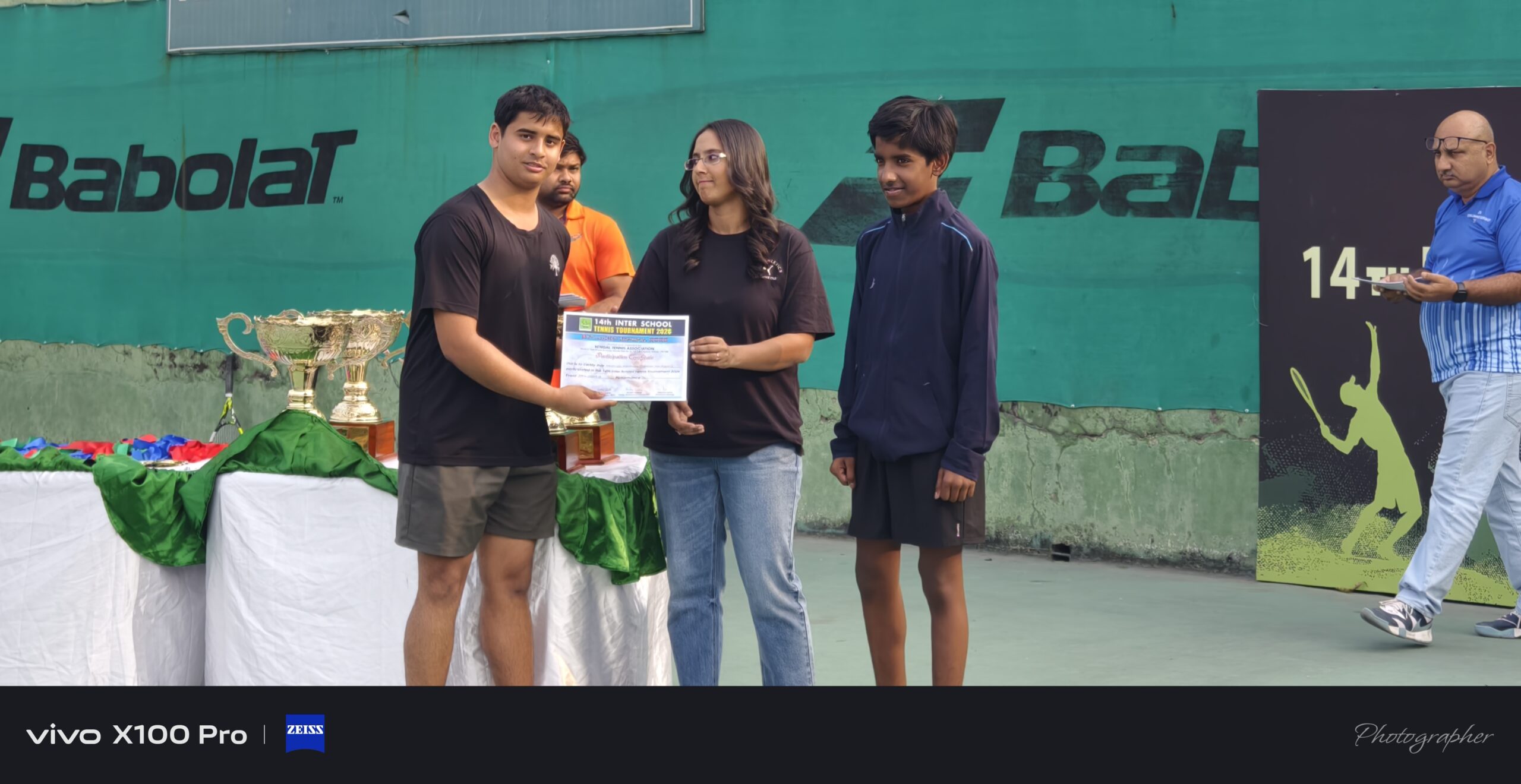 14th Inter School Tennis Tournament at Bengal Tennis Association 2026 2
